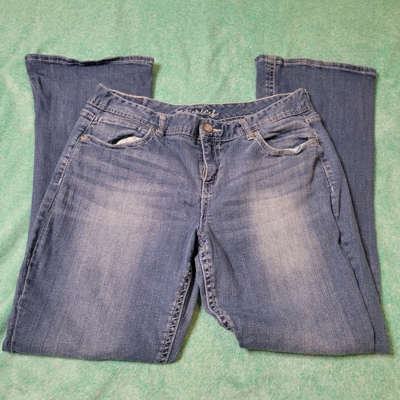 Maurices Thick stitch Jeans Size 13/14 - Picture 3 of 6